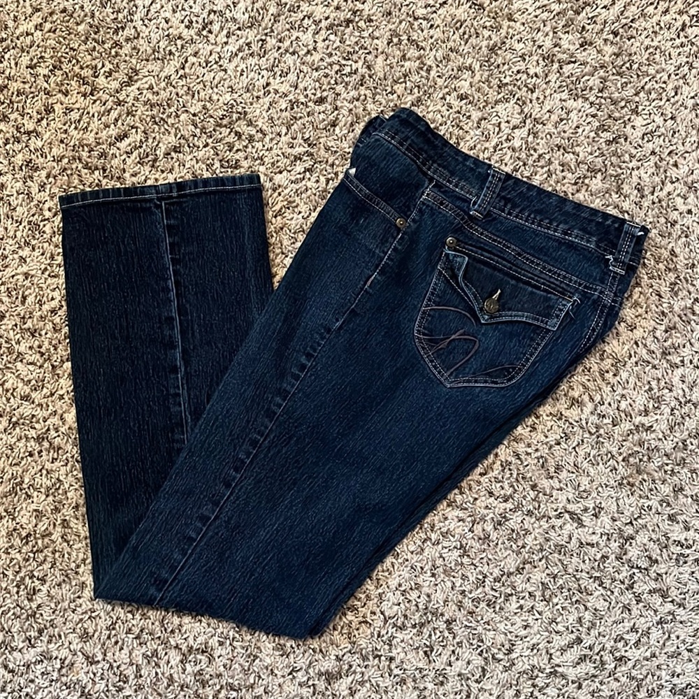Gloria Vanderbilt Dark Wash Jeans